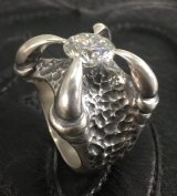 10mm Moissanite Medium Predator Ring