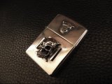 G Crown & Iron Cross Skull On Lighter