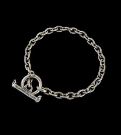 Photo1: Quarter Chain Bracelet