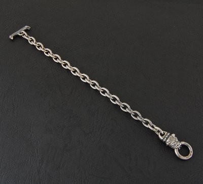 Photo3: Quarter Old Bulldog Half Chain Bracelet