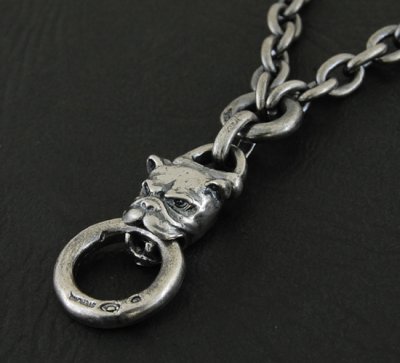 Photo2: Quarter Bulldog & 6Chain Necklace