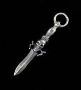 Half Dagger With Skull Pendant