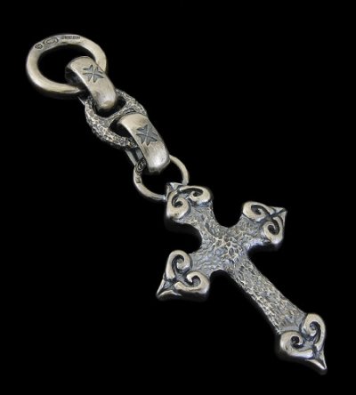 Photo1: Cross Key Chiseled Anchor Chain