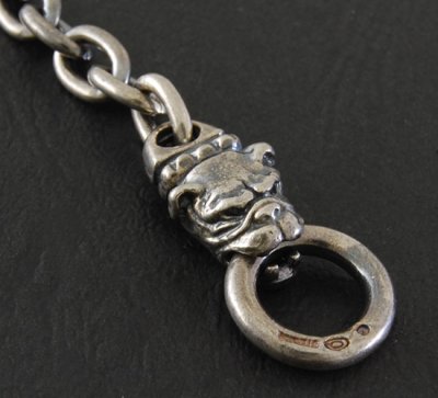 Photo4: Quarter Old Bulldog Half Chain Bracelet