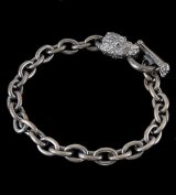 Quarter Lion Half Chain Bracelet