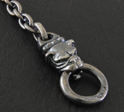 Photo4: Quarter Old Bulldog Quarter Chain Bracelet