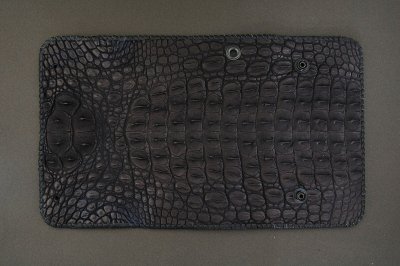 Photo4: Crocodile Head&HornBack Long Wallet