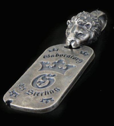 Photo4: Lion With H.W.O Dog Tag