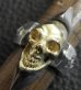 Photo8: 18k Gold Skull with Spike Ring