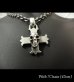 Photo9: Skull On Constantin Cross & H.W.O Pendant