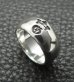 Photo5: Multi Engraved Large Smooth H.W.O Ring