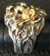 Photo3: 18k Gold Blood Face Old Lion Ring