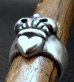 Photo8: Quarter Single Heart Crown Ring