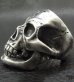 Photo4: Old Large Skull Ring