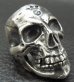 Photo3: Old Large Skull Ring