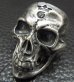 Photo11: Old Large Skull Ring