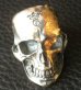 Photo8: 18K Gold Blood On Large Skull Ring Big Boy Ver.