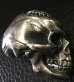 Photo3: Large Brains Skull Full Head Ring