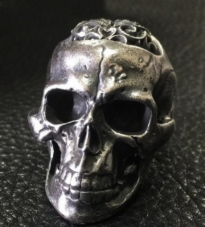 Photo2: Large Brains Skull Full Head Ring