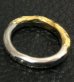 Photo3: Hammerd 18k Gold Blood On Half Size G-stamp O-ring