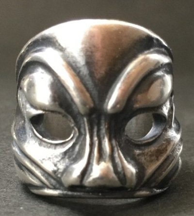 Photo2: Half Mask Ring