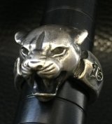 Long Neck Panther Ring