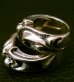 Photo8: Skull On Gothic Ring