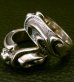 Photo18: Skull On Gothic Ring