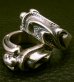 Photo16: Skull On Gothic Ring