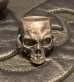 Photo2: Old Large Skull Ring Without Jaw (2)