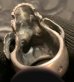 Photo6: Old Large Skull Ring Without Jaw