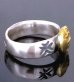 Photo10: Pure Gold Wrap G&Crown H.W.O Ring