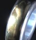 Photo9: Pure Gold Wrap 10 x 6mm Wide Bolo Neck Smooth Reel Ring [R-192]