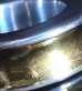 Photo8: Pure Gold Wrap 10 x 6mm Wide Bolo Neck Smooth Reel Ring [R-192]