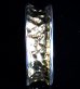 Photo5: Pure Gold Wrap 10 x 6mm Wide Bolo Neck Chiseled Reel Ring