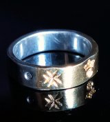 Pure Gold Wrap Flat Bar Ring
