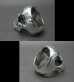 Photo5: Large Skull Ring with Jaw 2nd generation