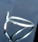 Photo3: 1/128 4Heart Crown Long Cross Ring