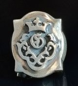 Master Raised Atelier Mark Shield Ring