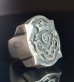 Photo8: Master Raised Atelier Mark Shield Ring