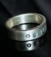 Photo5: Trident & G Stamp On Flat Bar Ring