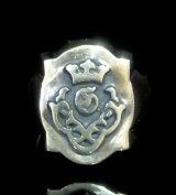 Half Raised Atelier Mark Shield Ring