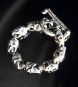 1/32 All Skulls Link Ring