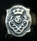 Photo10: Quarter Raised Atelier Mark Shield Ring