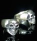 Photo16: Old Single Skull  Full Head Ring