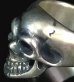 Photo8: Old Single Skull  Full Head Ring
