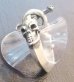 Photo11: Old Bulldog With Skull Triangle Wire O-ring & T-bar Ring