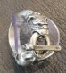 Photo8: Old Bulldog With Skull Triangle Wire O-ring & T-bar Ring