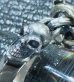 Photo3: Lion With Skull Triangle Wire O-ring & T-bar Ring