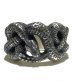 Photo13: Snake Ring Bold